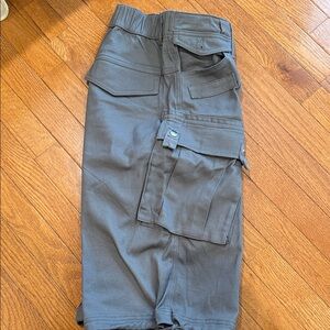 Men's Charcoal Cargo Shorts